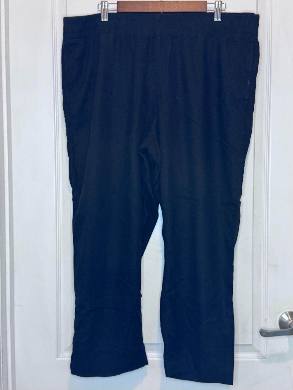 Old Navy Black Wide-Leg Pull-On Pants
